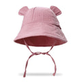SNOWIE SOFT Baby Cotton Bucket Hat with Bear Ears 6-12 Months