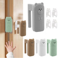 SNOWIE SOFT 4Pcs Silicone Door Hinge Guards for Baby Safety